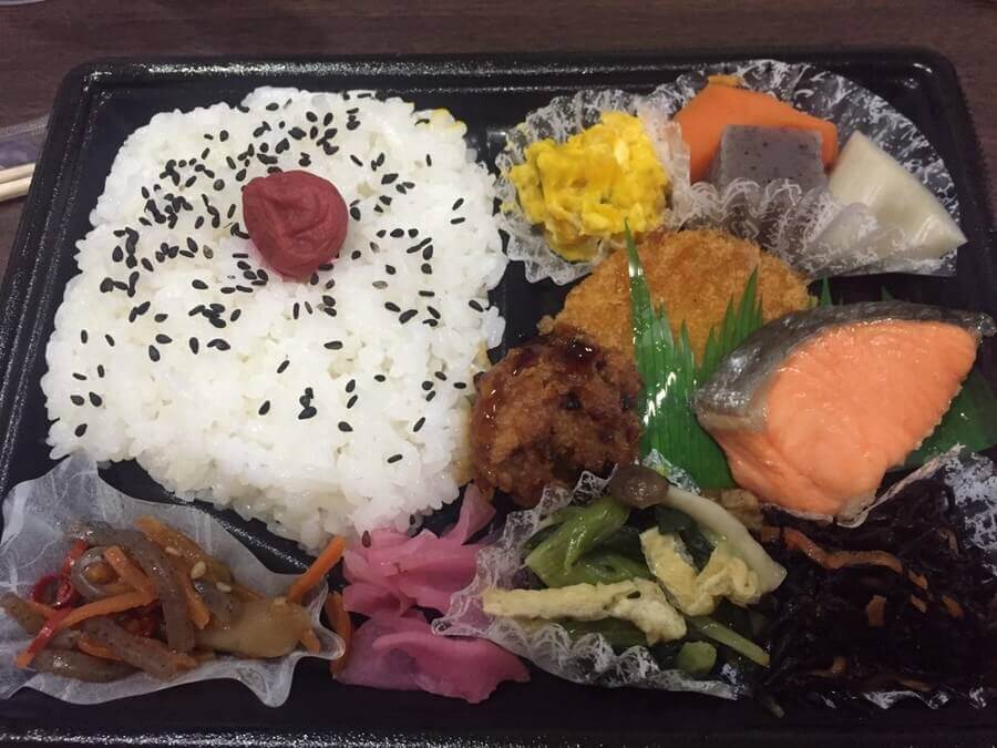 栄養バランスのあるお弁当